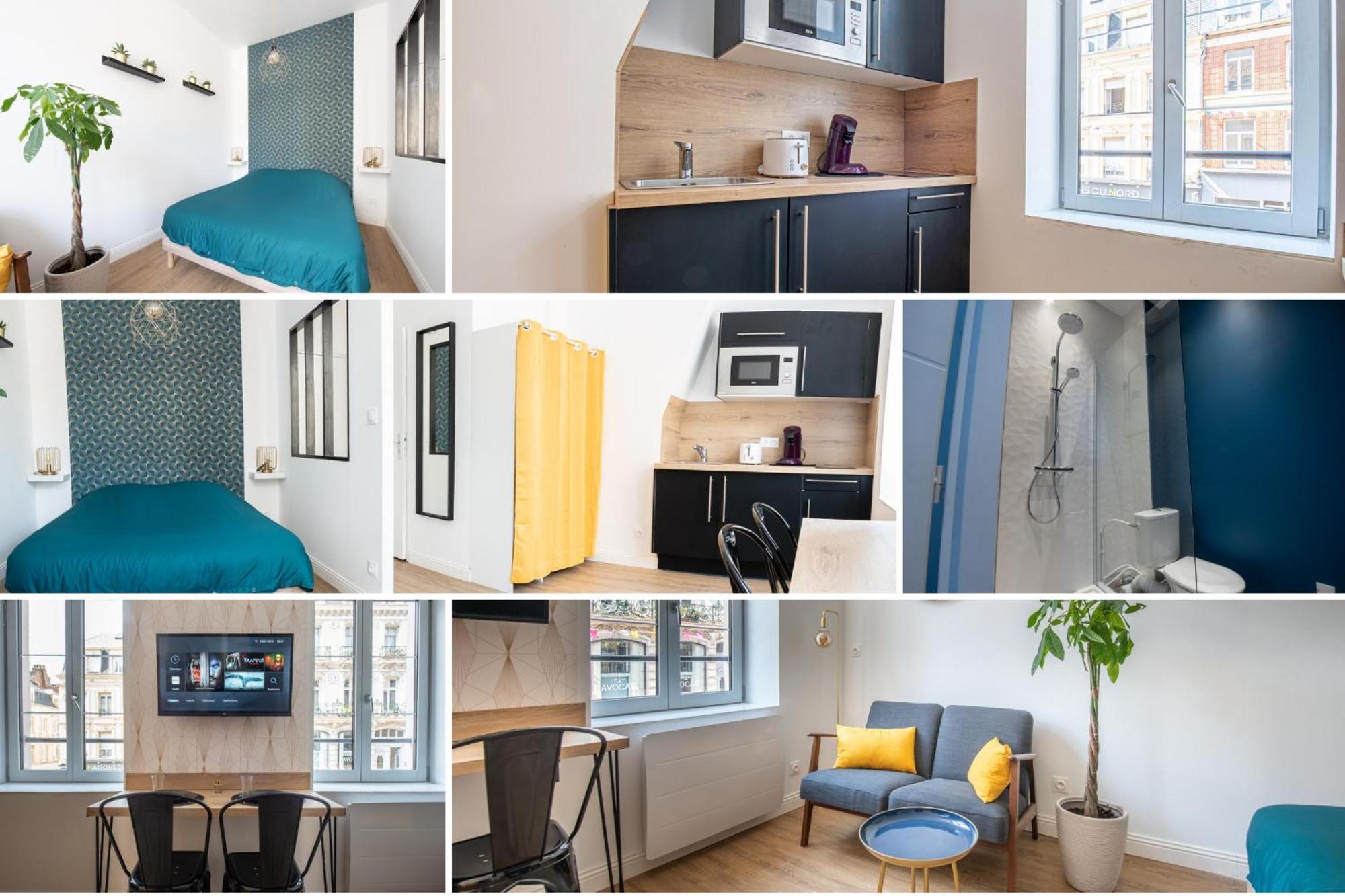 Au Nouveau Boulonnais - 4 Appartements Charmants Pour Couples, Familles Et Groupe D'Amis, Vieille Ville Et Centre Ville De Boulogne Sur Mer Exteriér fotografie